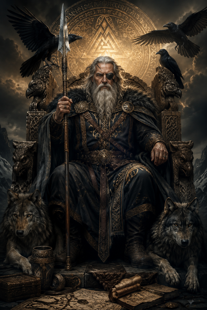Odin - vrhovni bog v nordijski mitologiji, Nemeton