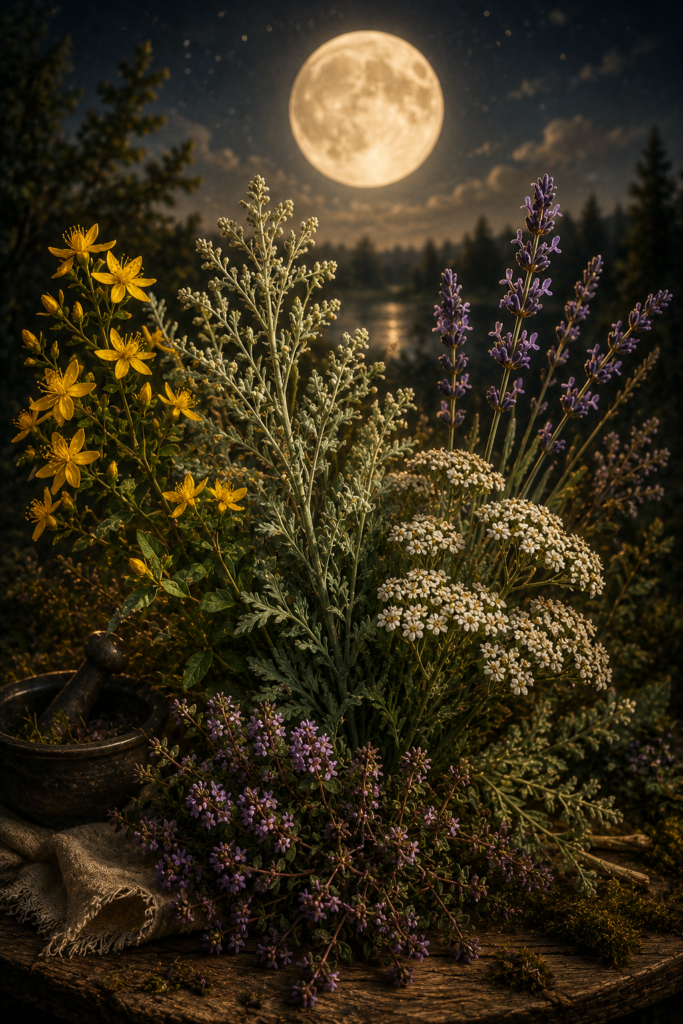 zelišča jelenove polne lune